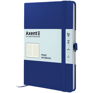 Notizbuch Axent Partner Prime 8305-38-A, 145x210 mm, 96 Blatt, Zelle, blau