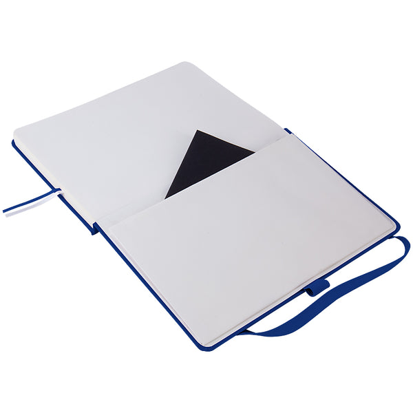 Notizbuch Axent Partner Prime 8305-38-A, 145x210 mm, 96 Blatt, Zelle, blau