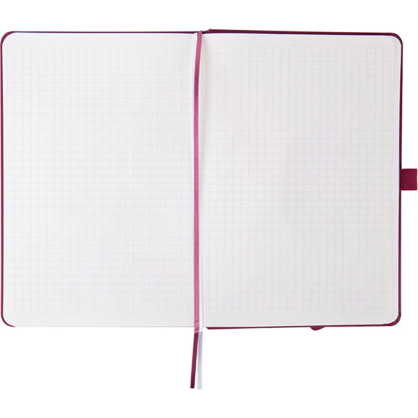 Notizbuch Axent Partner Prime 8305-46-A, A5, 145x210 mm, 96 Blatt, Zelle, Hardcover, Wein