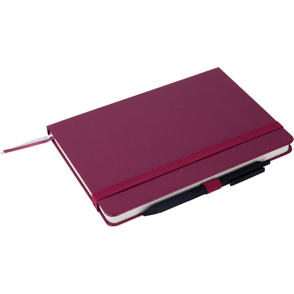 Notizbuch Axent Partner Prime 8305-46-A, A5, 145x210 mm, 96 Blatt, Zelle, Hardcover, Wein