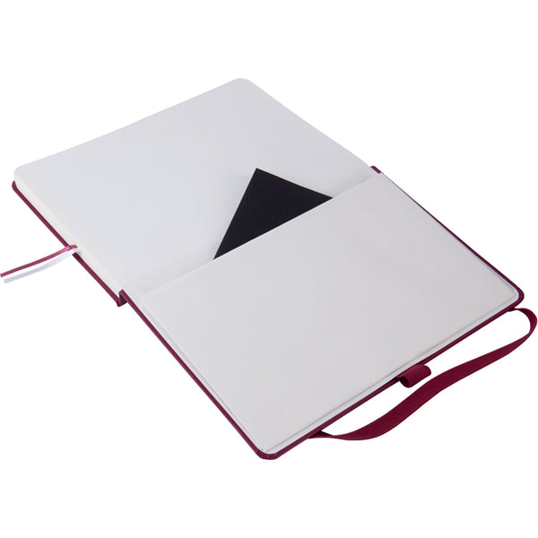 Notizbuch Axent Partner Prime 8305-46-A, A5, 145x210 mm, 96 Blatt, Zelle, Hardcover, Wein