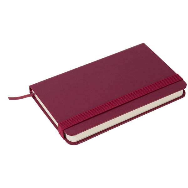 Notebook Axent Partner 8301-46-A, A6-, 95x140 mm, 96 sheets, squared, hard cover, wine