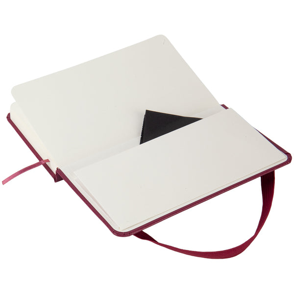 Notebook Axent Partner 8301-46-A, A6-, 95x140 mm, 96 sheets, squared, hard cover, wine