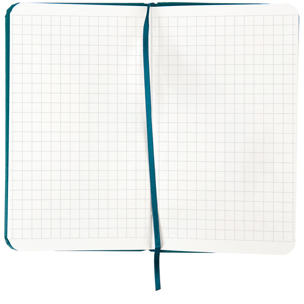 Notebook Axent Partner 8301-31-A, A6-, 95x140 mm, 96 sheets, squared, hard cover, malachite