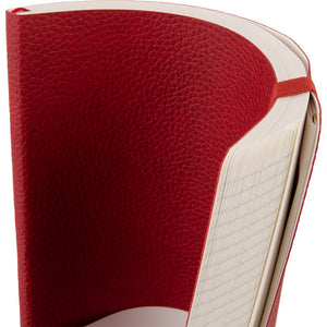 Notizbuch Axent Partner Soft L, 8615-06-A, 190x250 mm, 96 Blatt, kariert, flexibler Umschlag, rot