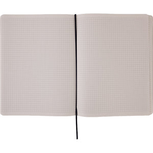 Notizbuch Axent Partner Soft L, 8615-02-A, 190x250 mm, 96 Blatt, kariert, flexibler Umschlag, blau
