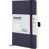Notebook Axent Partner Soft Skin 8616-02-A, A5-, 125x195 mm, 96 sheets, squared, flexible cover, blue