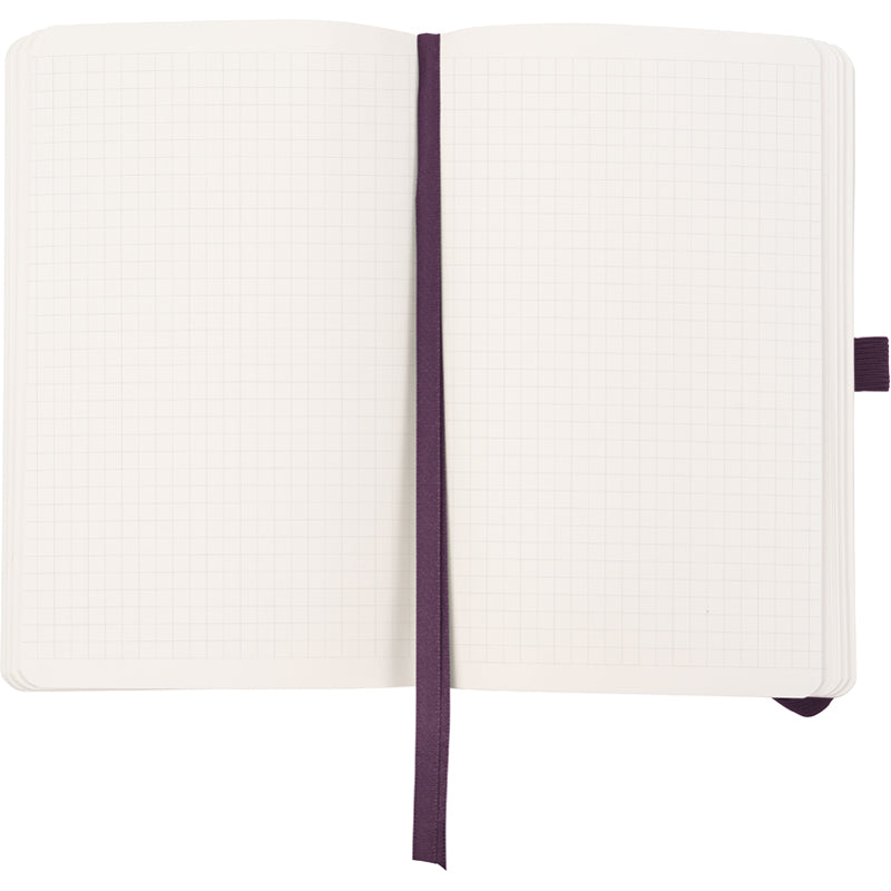 Notebook Axent Partner Soft Skin 8616-02-A, A5-, 125x195 mm, 96 sheets, squared, flexible cover, blue