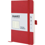 Notebook Axent Partner Soft Skin 8616-06-A, A5-, 125x195 mm, 96 sheets, squared, flexible cover, red
