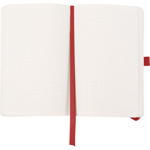 Notebook Axent Partner Soft Skin 8616-06-A, A5-, 125x195 mm, 96 sheets, squared, flexible cover, red