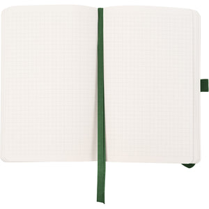 Notizbuch Axent Partner Soft Skin 8616-23-A, A5-, 125x195 mm, 96 Blatt, kariert, flexibler Umschlag, dunkelgrün