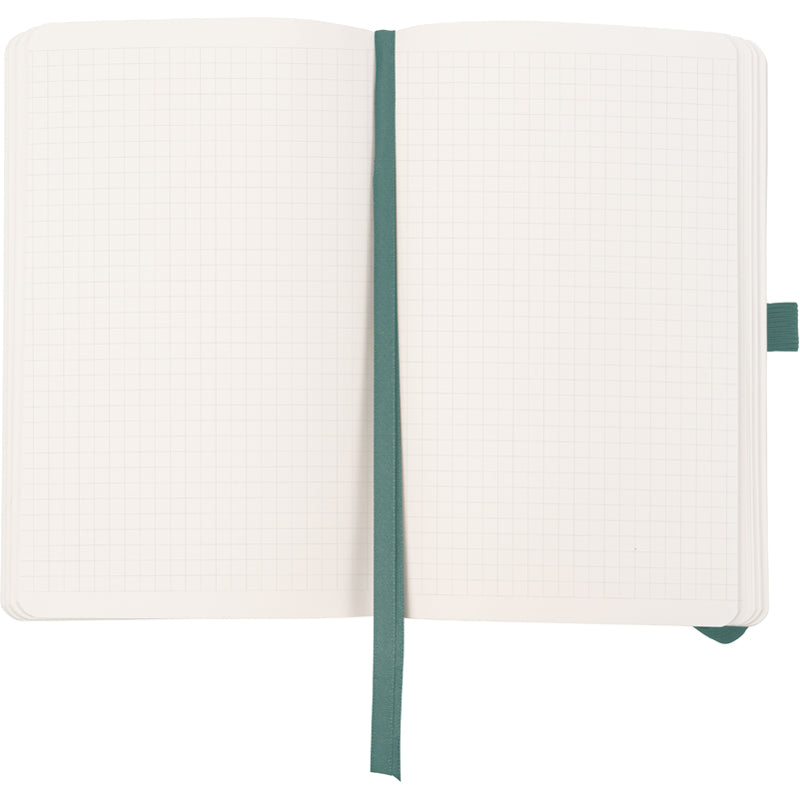 Notebook Axent Partner Soft Skin 8616-48-A, A5-, 125x195 mm, 96 sheets, squared, flexible cover, cerulean grey
