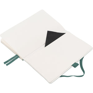 Notizbuch Axent Partner Soft Skin 8616-48-A, A5-, 125x195 mm, 96 Blatt, karierter, flexibler Einband, grau und azur