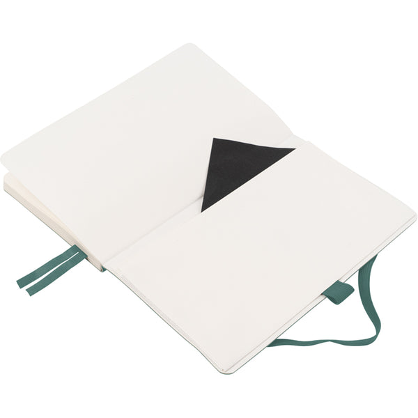 Notizbuch Axent Partner Soft Skin 8616-48-A, A5-, 125x195 mm, 96 Blatt, karierter, flexibler Einband, grau und azur
