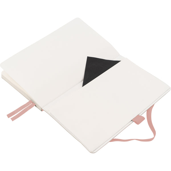Notebook Axent Axent Partner Soft Skin 8616-24-A, A5-, 125x195 mm, 96 sheets, squared, flexible cover, puder pink