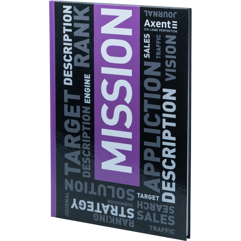 Notebook Axent Colors 8421-07-A, А4, 80 sheets, squared, purple