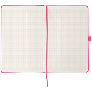 Notebook Axent Partner 8201-10-A, 125*195 mm, 96 sheets,  squared, pink