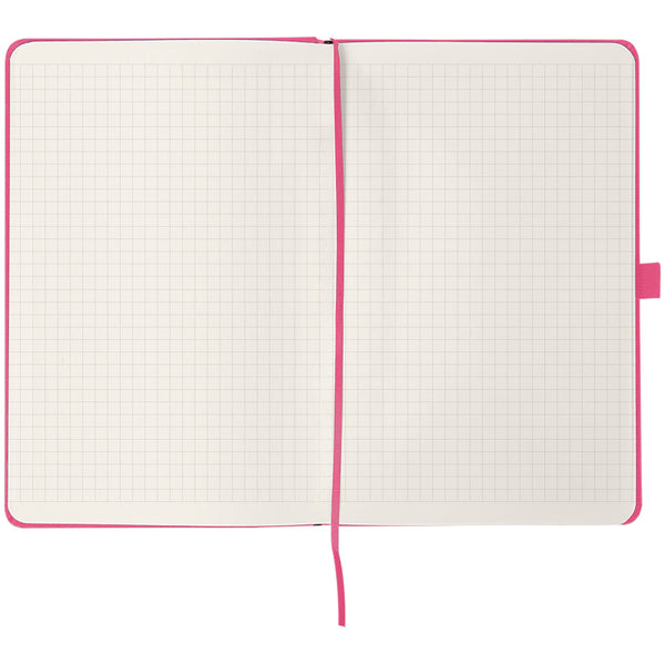 Notebook Axent Partner 8201-10-A, 125*195 mm, 96 sheets,  squared, pink