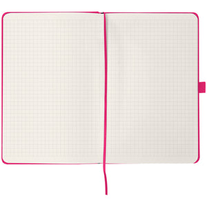 Notebook Axent Partner 8201-50-A, 125*195 mm, 96 sheets, squared, crimson