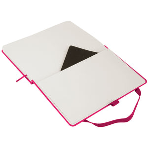 Notebook Axent Partner 8201-50-A, 125*195 mm, 96 sheets, squared, crimson