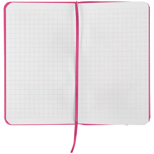 Notebook Axent Partner 8301-50-A, 90x150 mm, 96 sheets, squared, crimson