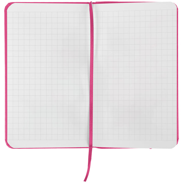 Notebook Axent Partner 8301-50-A, 90x150 mm, 96 sheets, squared, crimson