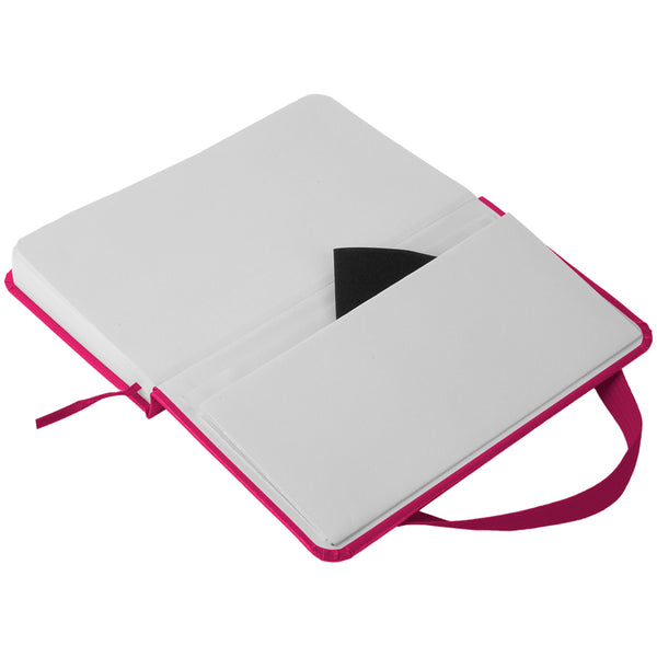 Notebook Axent Partner 8301-50-A, 90x150 mm, 96 sheets, squared, crimson