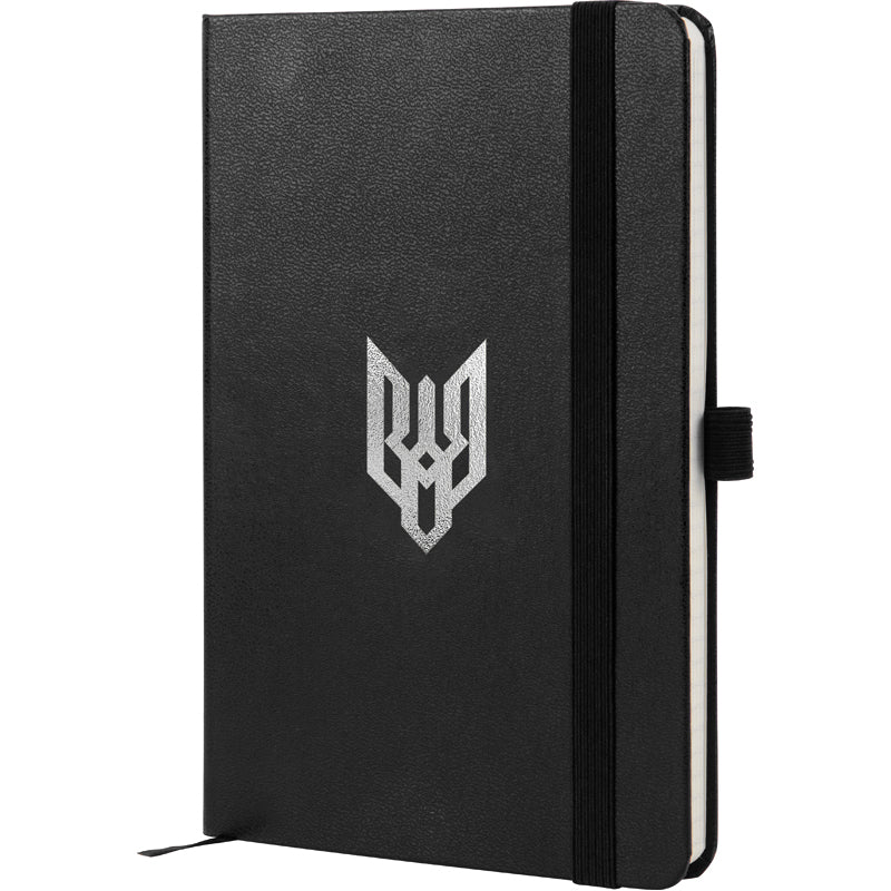 Notizbuch Axent Partner Volya 8201-01-1-A, 125*195mm, 96 Blätter, Zelle, schwarz