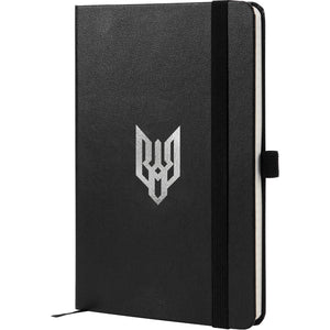 Notizbuch Axent Partner Volya 8201-01-1-A, 125*195mm, 96 Blätter, Zelle, schwarz