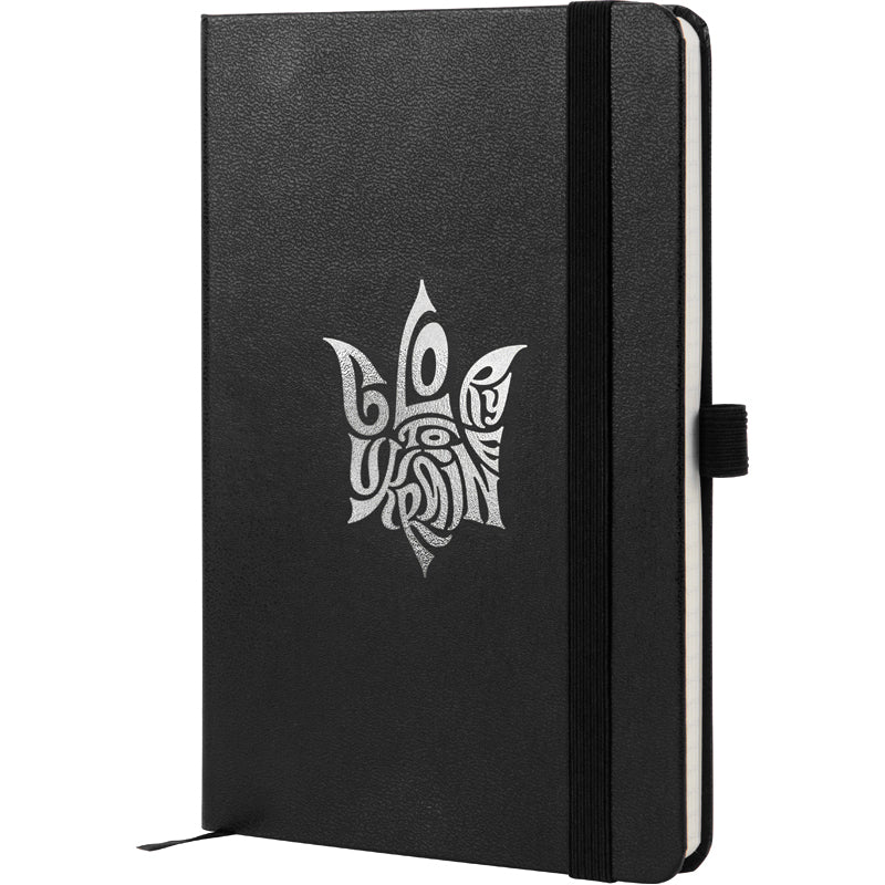 Notizbuch Axent Partner Glory 8201-01-3-A, 125*195 mm, 96 Blätter, Zelle, schwarz
