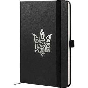 Notizbuch Axent Partner Glory 8201-01-3-A, 125*195 mm, 96 Blätter, Zelle, schwarz