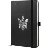 Notebook Axent Partner Glory 8201-01-3-A, 125*195 mm, 96 sheets,  squared, black