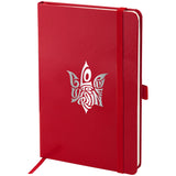 Notebook Axent Partner Glory 8201-03-3-A, 125x195 mm, 96 sheets,  squared, red