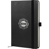 Notebook Axent Partner Sunflower 8201-01-4-A, 125*195 mm, 96 sheets,  squared, black