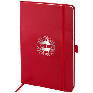 Notizbuch Axent Partner Sunflower 8201-03-4-A, 125x195 mm, 96 Blatt, Zelle, rot