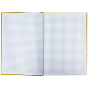 Notebook Axent Courage 8422-552-A, А4, 96 sheets, squared, yellow