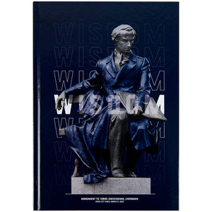 Notizbuch Axent Wisdom 8422-553-A, A4, 96 Blatt, kariert, dunkelblau