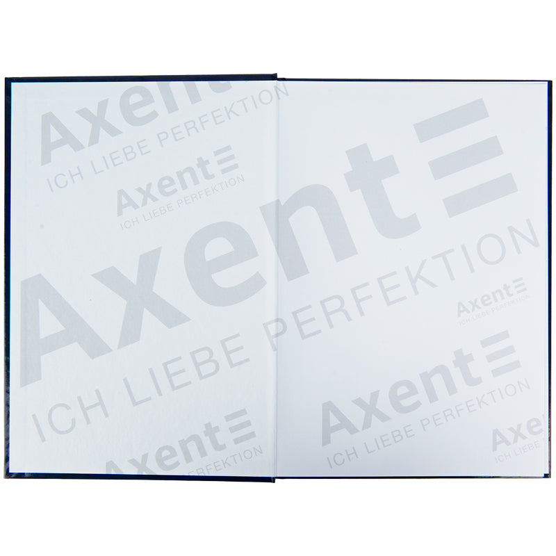 Notizbuch Axent Wisdom 8422-553-A, A4, 96 Blatt, kariert, dunkelblau