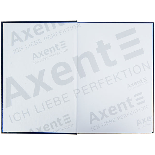 Notizbuch Axent Wisdom 8422-553-A, A4, 96 Blatt, kariert, dunkelblau