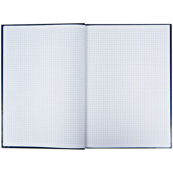 Notizbuch Axent Wisdom 8422-553-A, A4, 96 Blatt, kariert, dunkelblau