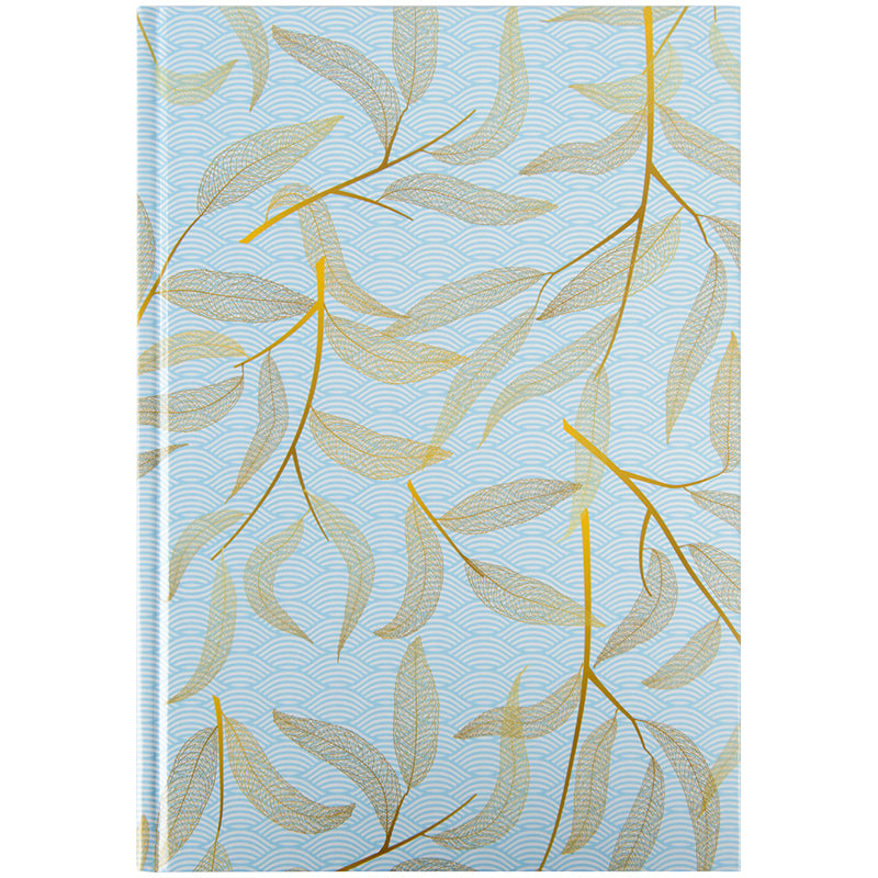 Notizbuch Axent Waves 8422-560-A, A4, 96 Blatt, liniert, blau
