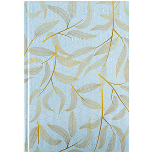 Notizbuch Axent Waves 8422-560-A, A4, 96 Blatt, liniert, blau