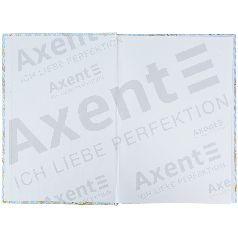 Notizbuch Axent Waves 8422-560-A, A4, 96 Blatt, liniert, blau