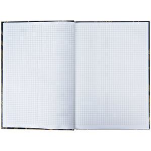 Notizbuch Axent Waves 8422-561-A, A4, 96 Blatt, kariert, schwarz