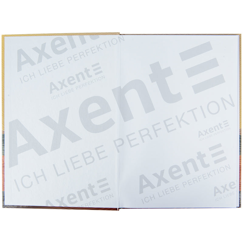 Notizbuch Axent Waves 8422-563-A, A4, 96 Blatt, kariert, bronze