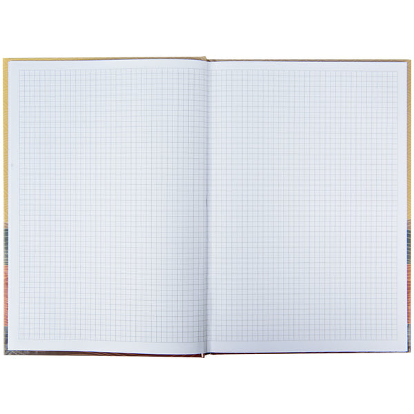 Notizbuch Axent Waves 8422-563-A, A4, 96 Blatt, kariert, bronze