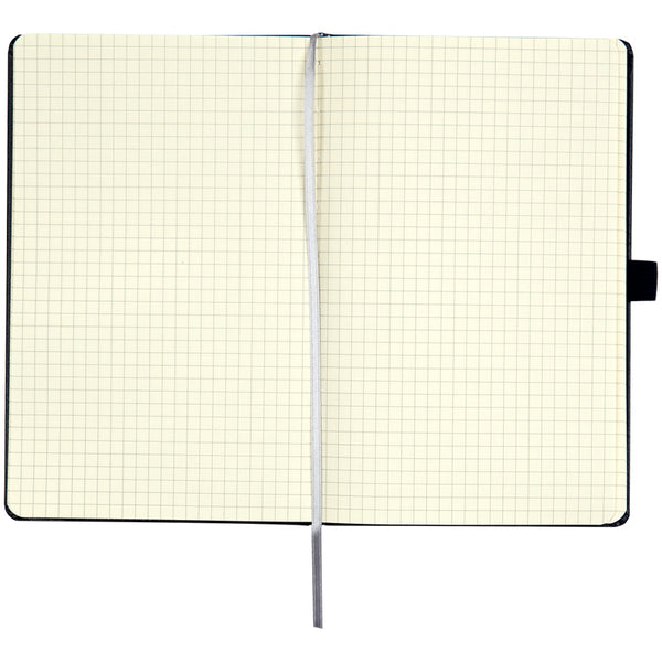 Notizbuch Axent Partner Lux Tryzub 8202-01-3-A, 125x195 mm, 96 Blätter, Zelle, schwarz