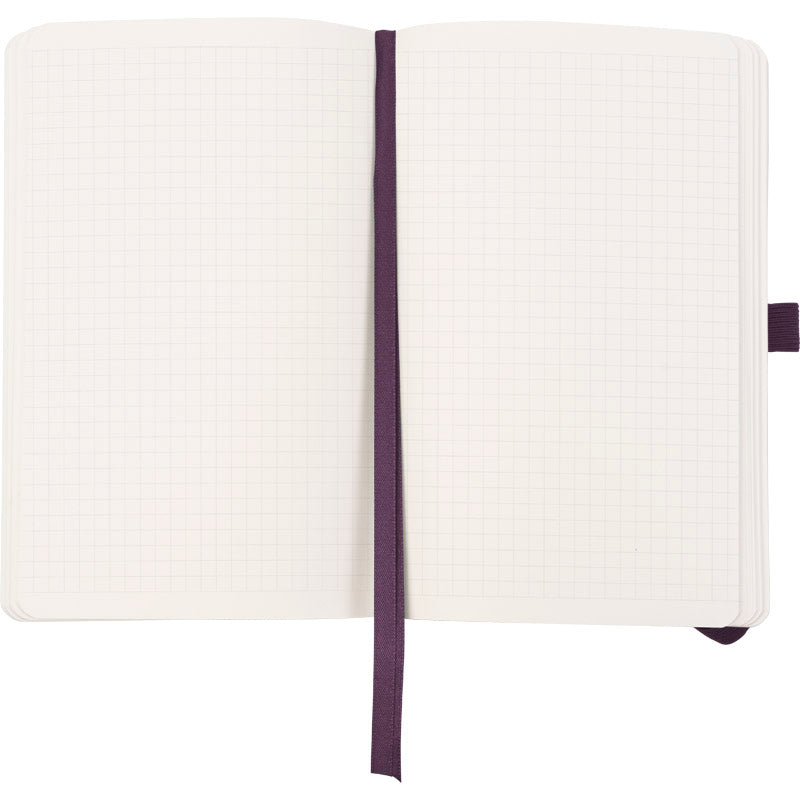 Notizbuch Axent Partner Soft Skin Tryzub 8616-02-3-A, 125x195 mm, 96 Blatt, Zelle, blau