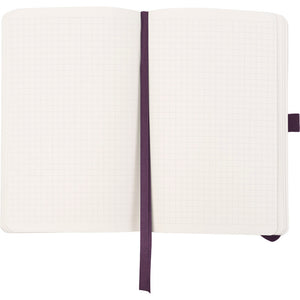 Notebook Axent Partner Soft Skin Tryzub 8616-02-3-A, 125x195 mm, 96 sheets,  squared, blue