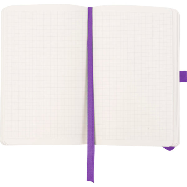 Notizbuch Axent Partner Soft Skin Ukrainisch 8616-11-2-A, 125x195 mm, 96 Blatt, Zelle, lila